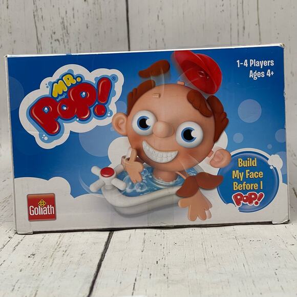 Mr Pop Childers Game by Goliath Build My Face Before I Pop NEW - Picture 3 of 7